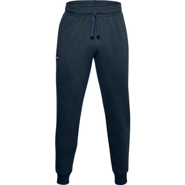 Under Armour RIVAL FLEECE JOGGERS Pánské tepláky, tmavě modrá, velikost L
