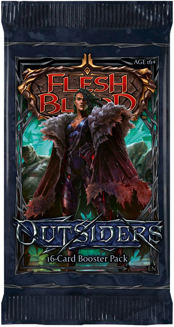 Karetní hra Flesh and Blood TCG: Outsiders - Booster - 09421037050379