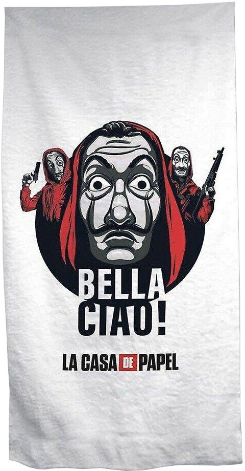 Ručník Money Heist - Bella Ciao - 05407007982837