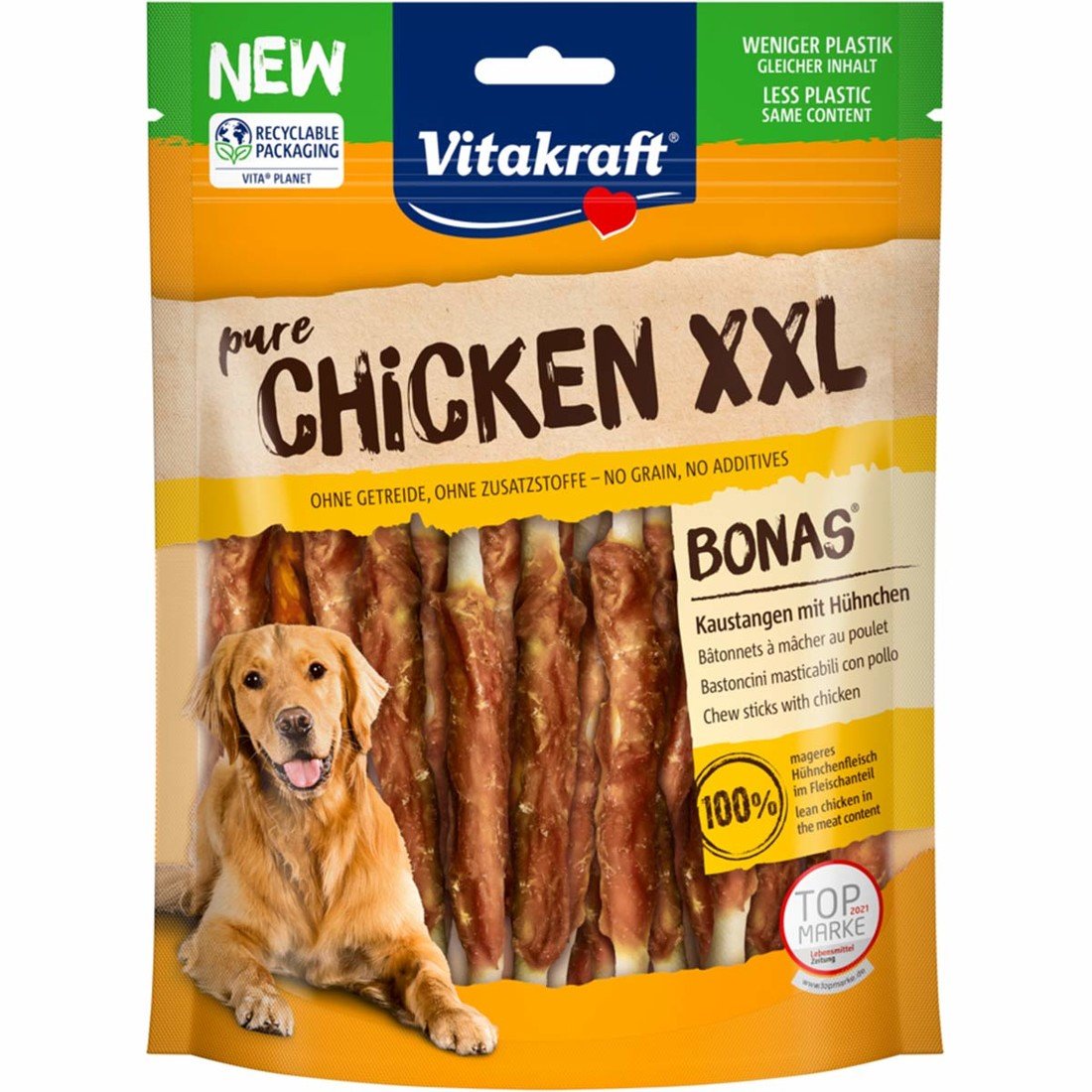 Vitakraft CHICKEN Bonas XXL kuřecí tyčky ke žvýkání 200 g