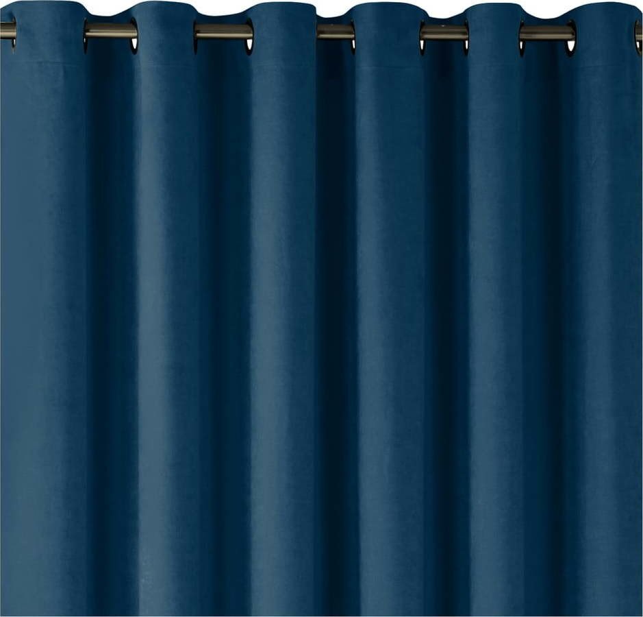 Tmavě modrý závěs 140x225 cm Milana – Homede