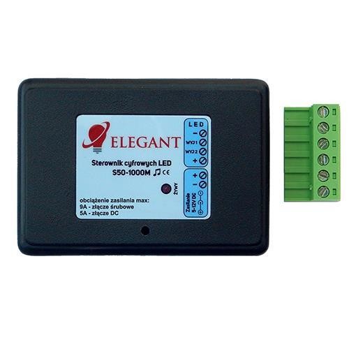 Music Kontroler RGB IC ELEGANT S50-1000M 12V pro digitální pásky ws2811/ws2812 max. 1000px