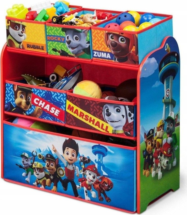 bHome Organizér na hračky Paw Patrol Team UBBH1188