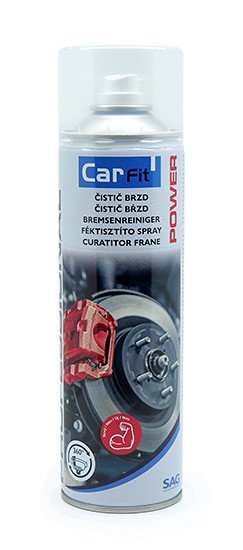 Čistič brzd Carfit 500ml - balení 12 ks