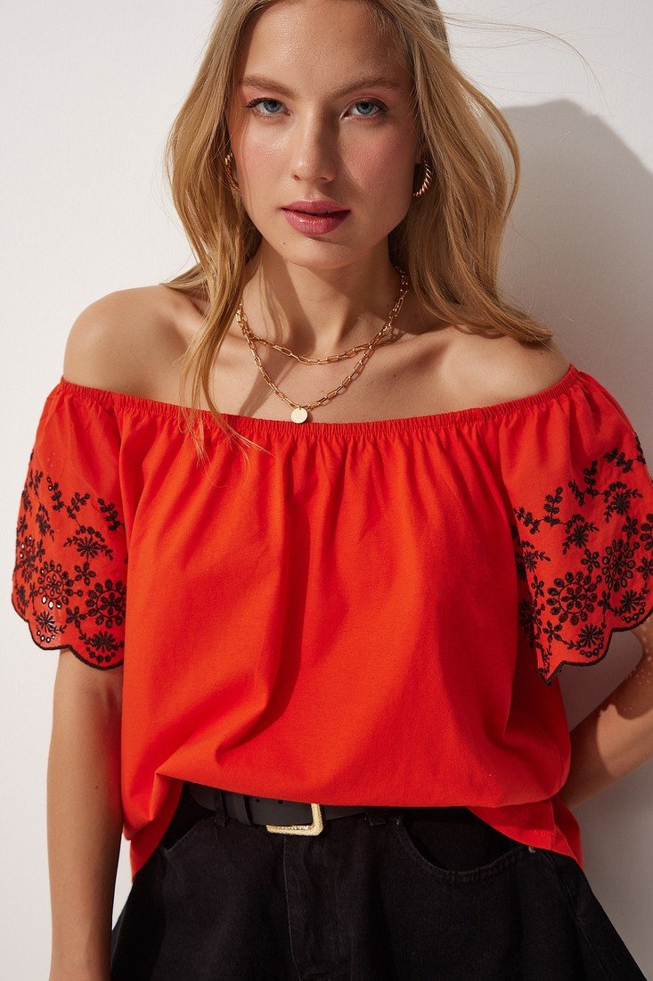 Happiness İstanbul Blouse - Red