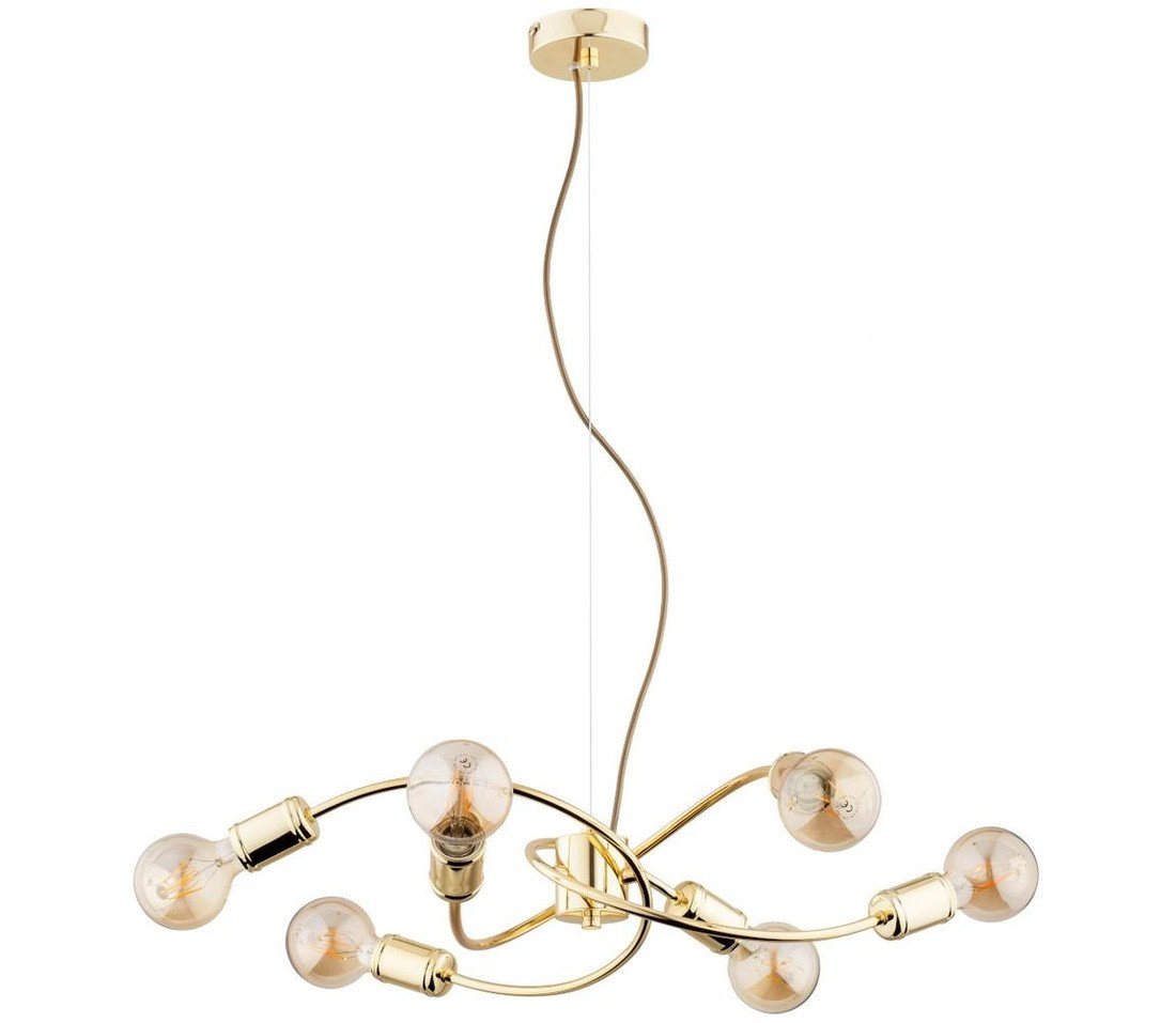 Lustr na lanku KARUZO 6xE27/60W/230V