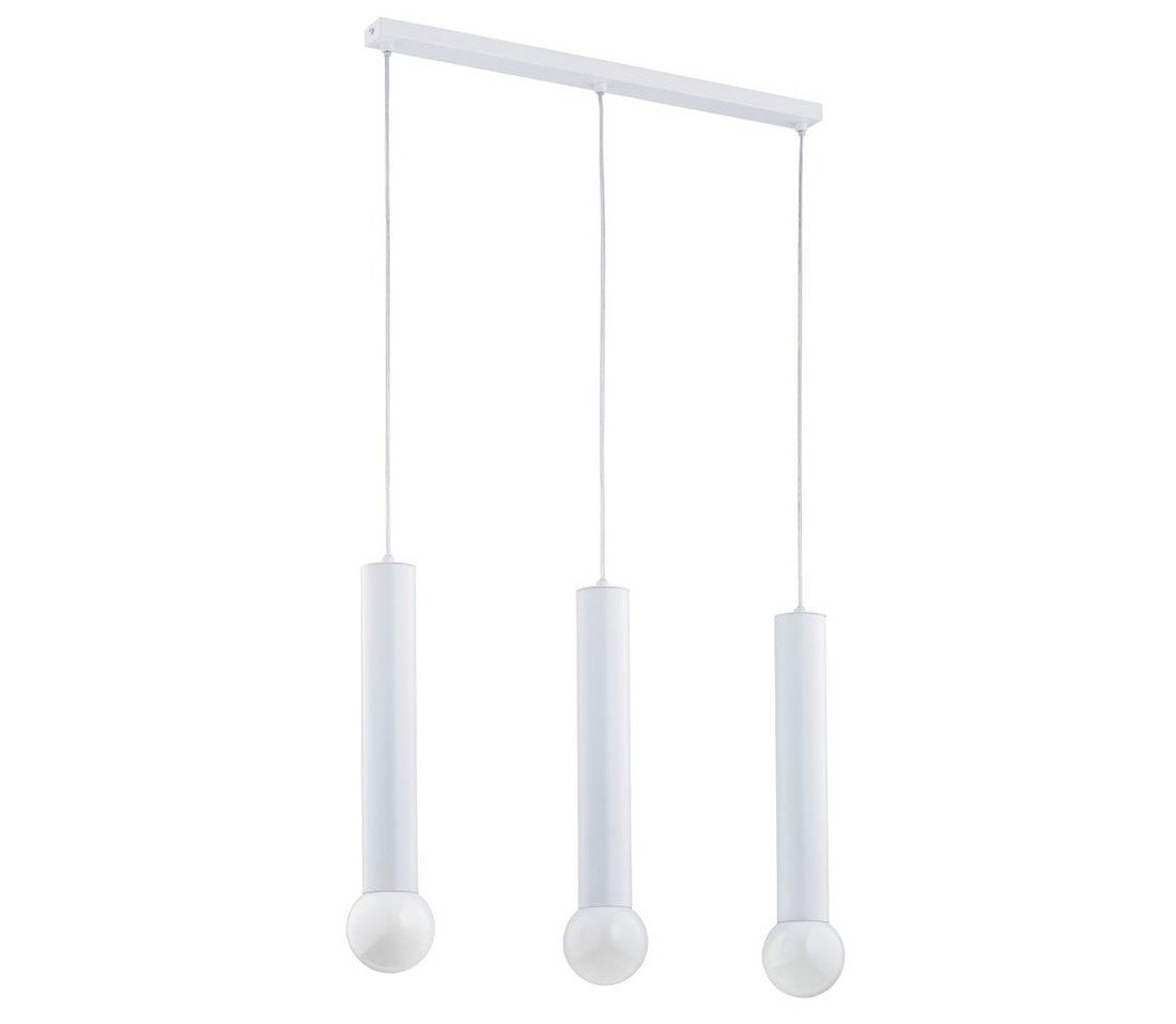 Lustr na lanku TWISTER 3xE27/60W/230V bílá