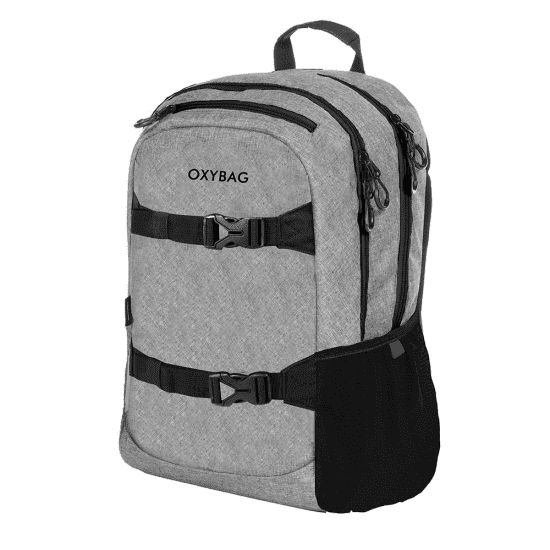 Karton P+P Studentský batoh OXY Sport - Grey Melange - 9-23223