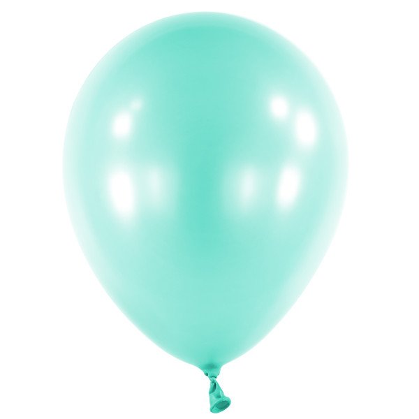 Balónky latexové dekoratérské Pearl Robin's Egg Blue 35 cm 50 ks