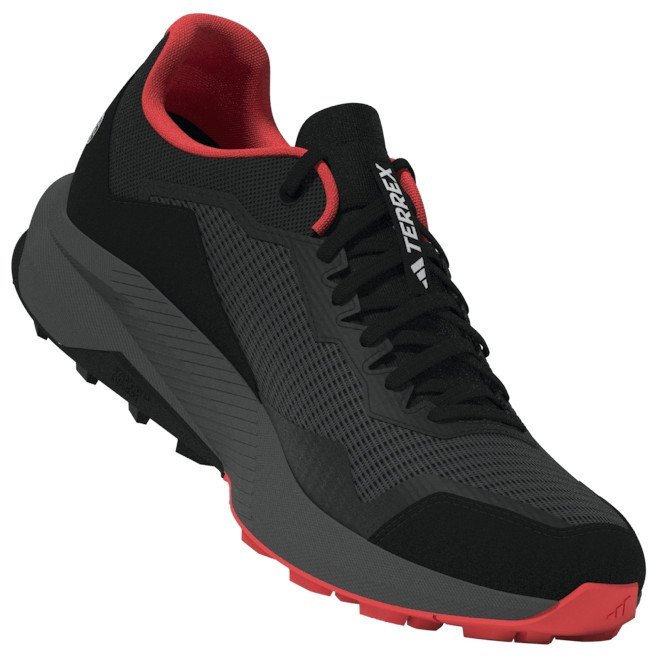 Pánské běžecké boty Adidas Terrex Trailrider GTX Velikost bot (EU): 46 / Barva: černá/červená