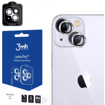 Tvrzené sklo 3mk Lens Pro ochrana kamery pro Apple iPhone 15, Blue 3mk 477831 5903108530941