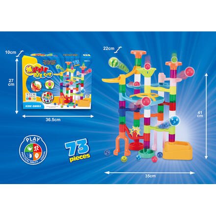 Kuličková dráha 73 ks