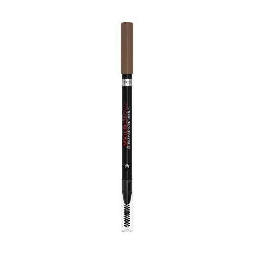 L'Oréal Paris Infaillible Brows 12H Definer Pencil 1 g tužka na obočí s pudrovým finišem pro ženy 3.0 Brunette