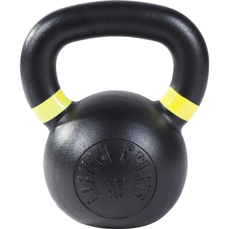 Gorilla Sports Kettlebell Olympia, černá, 16 kg