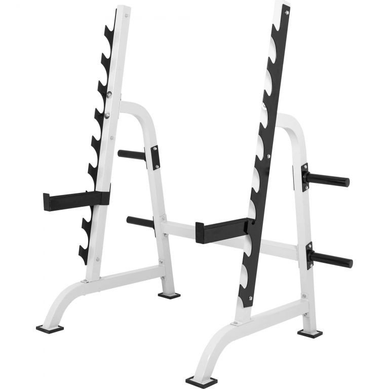 Gorilla Sports Stojan na dřepy Power Squat Rack, 186 cm