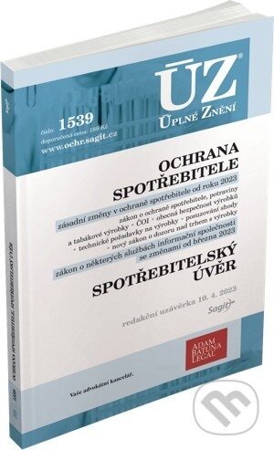 ÚZ 1539 Ochrana spotřebitele