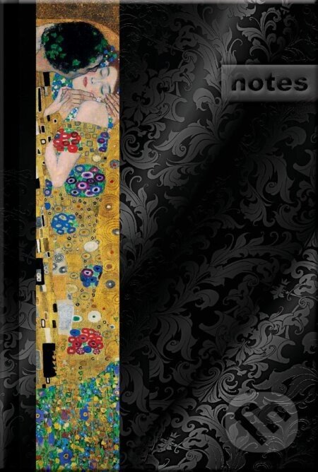 Notes Klimt Kiss (s pútkom) - Spektrum grafik