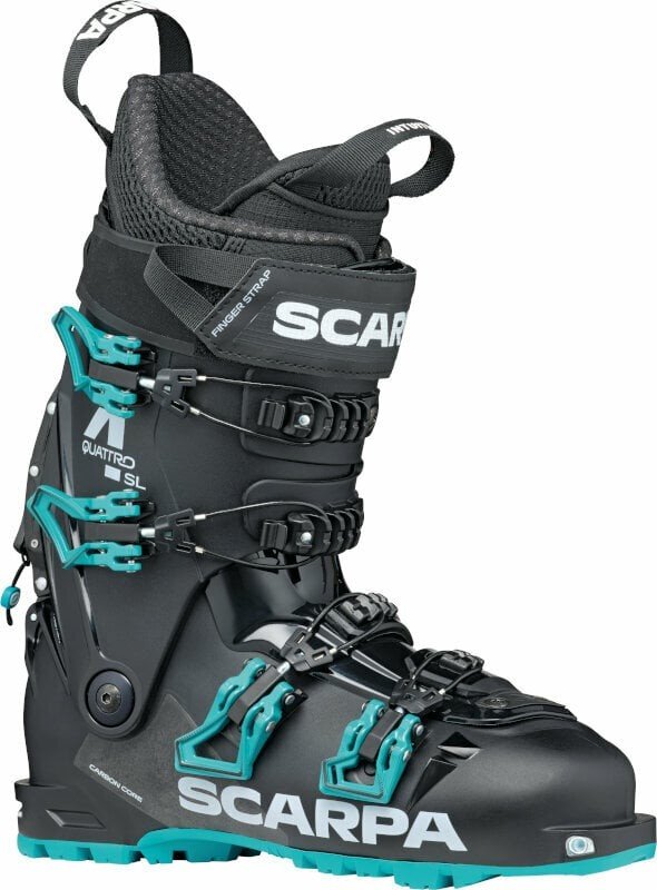 Scarpa 4-Quattro SL Womens 120 Black/Lagoon 25,0