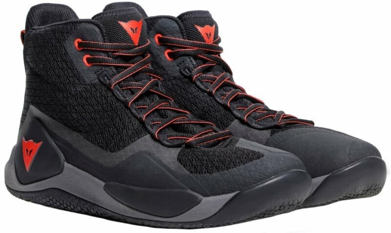 Dainese Atipica Air 2 Shoes Black/Red Fluo 41 Boty