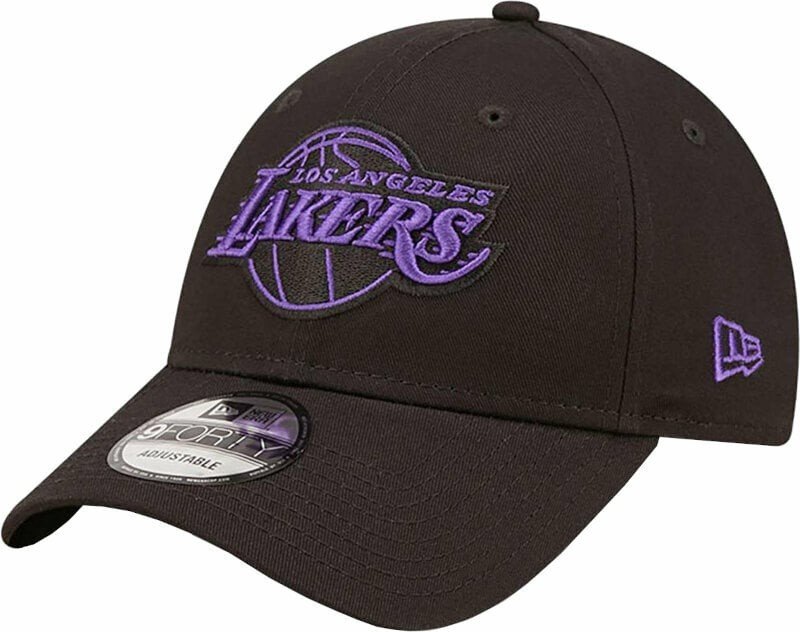 Los Angeles Lakers Kšiltovka 9Forty NBA Neon Outline Black/Purple UNI