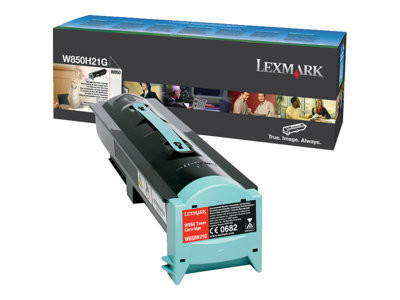 Lexmark - Vysoká výtěžnost - černá - originální - kazeta s barvivem LCCP - pro Lexmark W850dn, W850n, W850H21G
