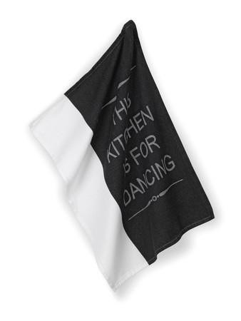 KELA Utěrka Gianna 100% bavlna bílo-černá KL-12781