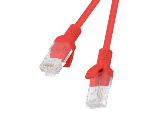 LANBERG PCU6-10CC-0200-R Patchcord RJ45 cat. 6 UTP 2m red