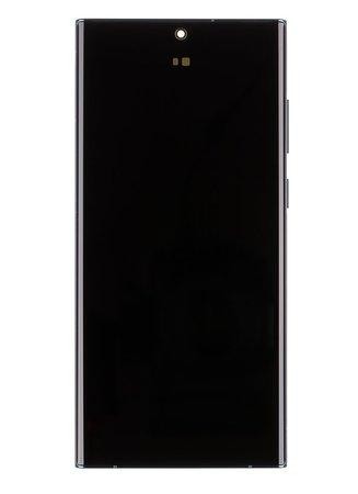 LCD display + Dotyk + Přední kryt Samsung S908B Galaxy S22 Ultra Green (Service Pack)