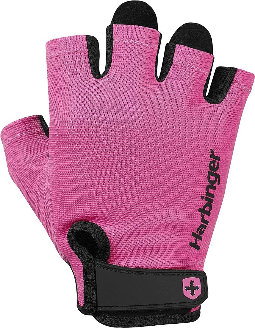 Harbinger 2.0 Pink, unisex fitness rukavice, Velikost M
