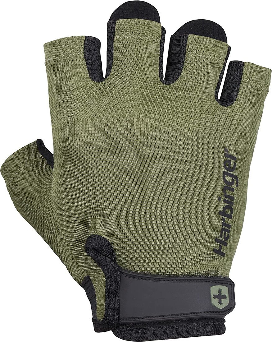 Harbinger 2.0 Green, unisex fitness rukavice, Velikost L