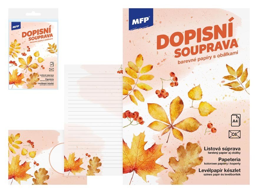 MFP 5550335 Dopisní papír barevný LUX 5+10 (Listy)