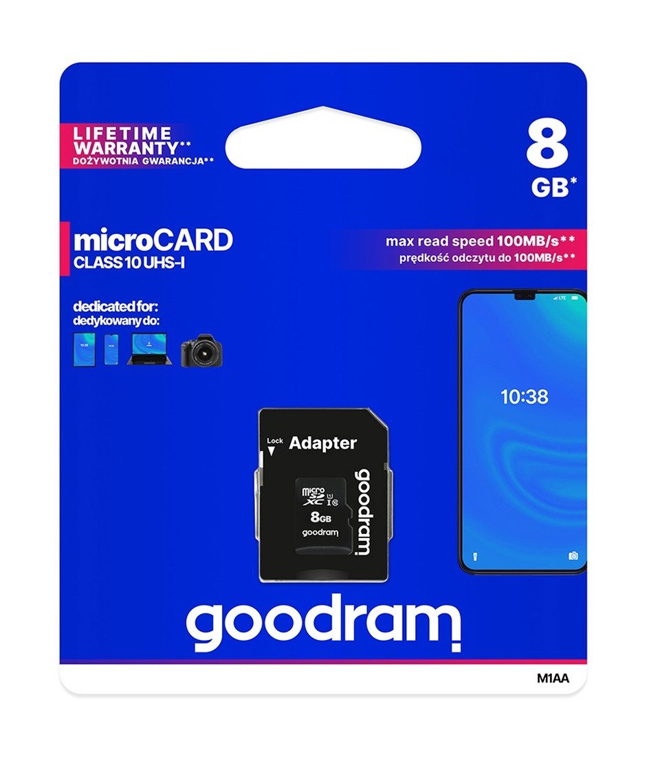 Paměťová karta GOODRAM 8GB Class 4 94828