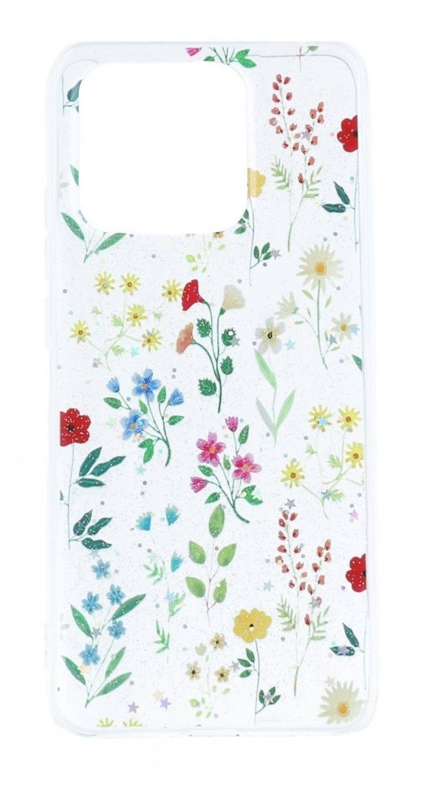 Kryt TopQ Glitter Xiaomi Redmi 10C Rozkvetlá louka 94660