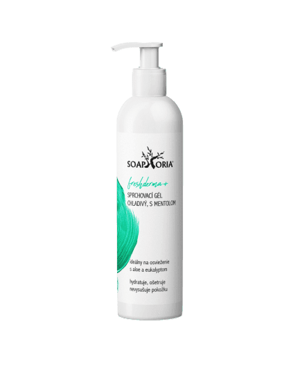 SOAPHORIA Freshderma+ osvěžující sprchový gel s chladivým efektem Menthol & Eucalyptus 250 ml