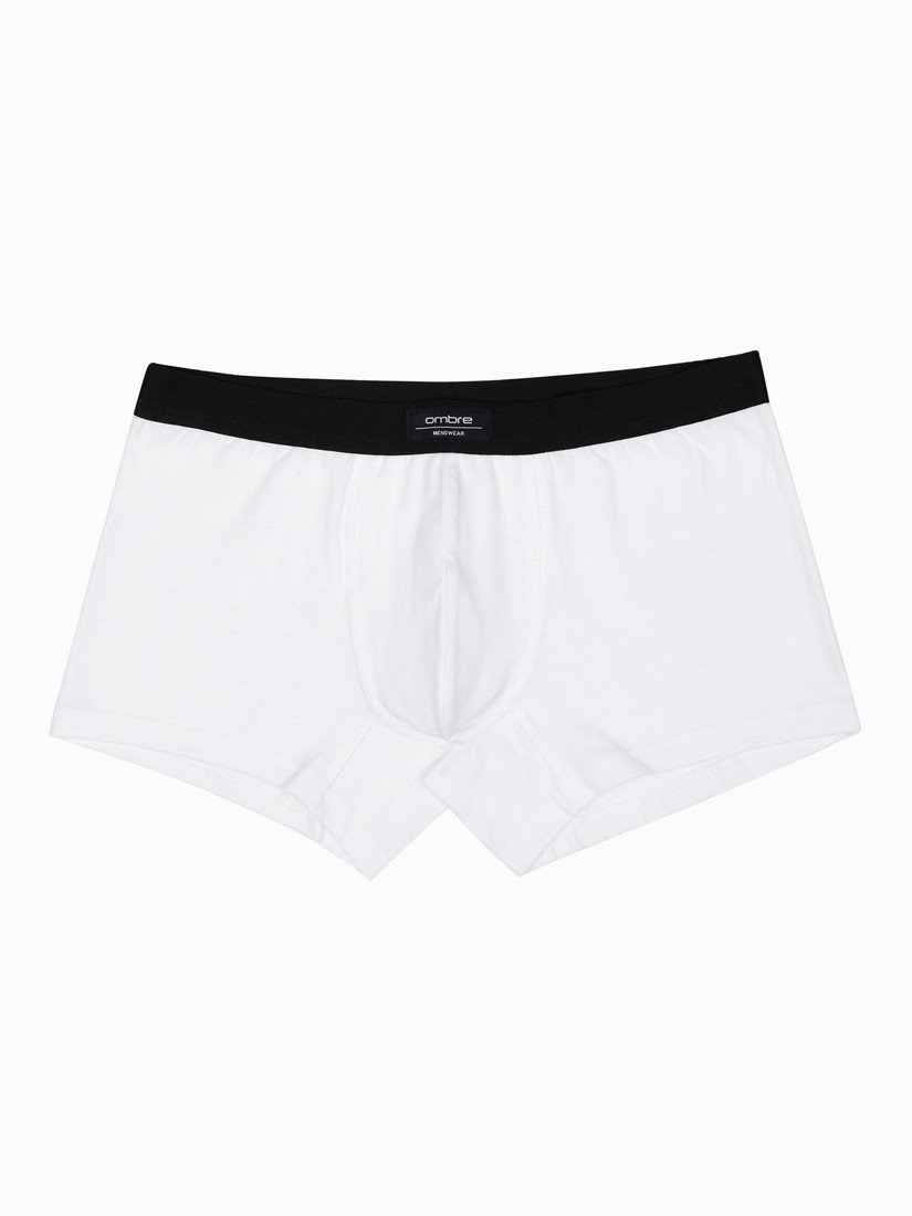 Ombre Clothing Pánské boxerky Hellernus bílá U286