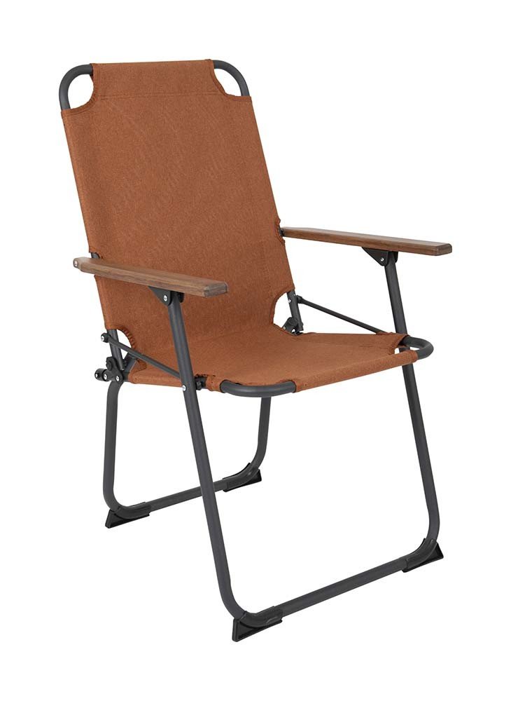 Bo-Camp Kempingová židle Buschwick M - terracotta hnědá