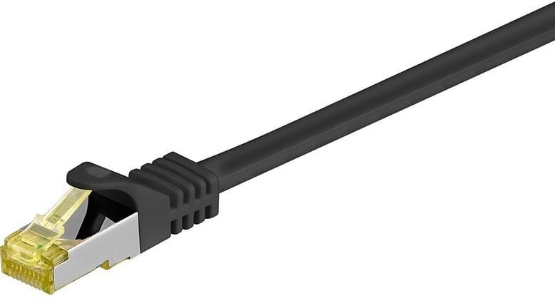 MicroConnect patch kabel S/FTP, RJ45, Cat7, 2m, černá - SFTP702S