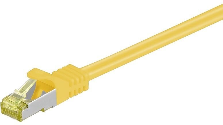 MicroConnect patch kabel S/FTP, RJ45, Cat7, 0.25m, žlutá - SFTP70025Y