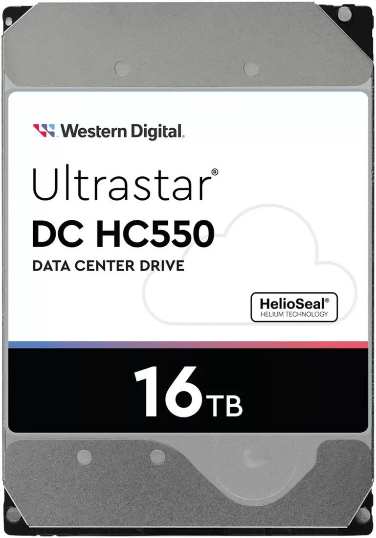 WD Ultrastar DC HC550, 3,5