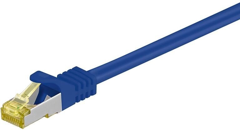 MicroConnect patch kabel S/FTP, RJ45, Cat7, 2m, modrá - SFTP702B
