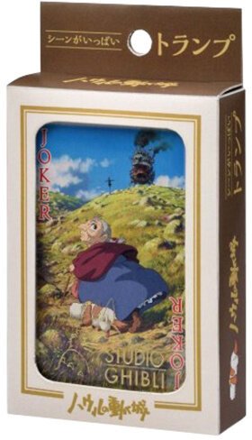 Hrací karty Ghibli - Howls Moving Castle - 04970381181949