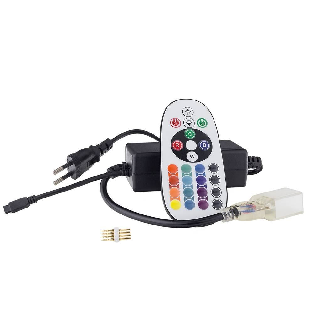 Optonica LED Flex Neon 0.5M Výkon kabel + RGB Controller