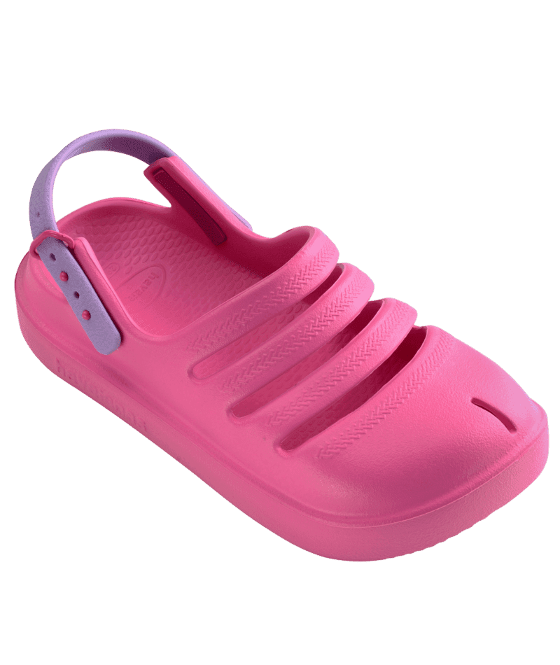 Havaianas dívčí pantofle/nazouváky 4148260 Pink Flux/Prisma Purple Velikost: 25/26