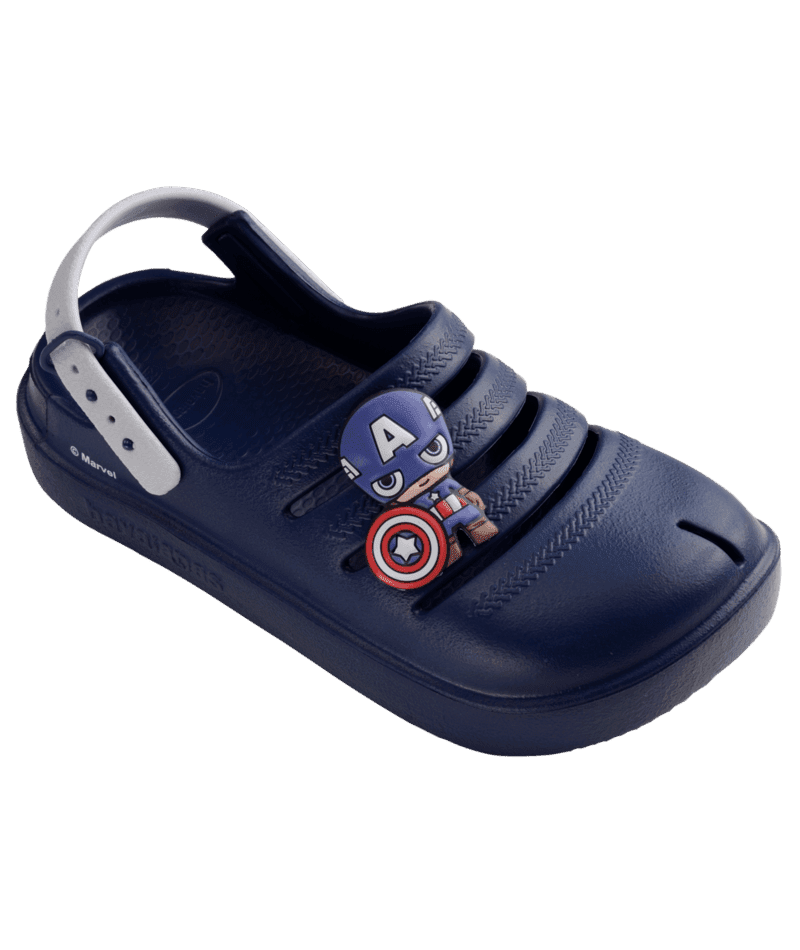 Havaianas chlapecké pantofle/nazouváky Marvel 4148460 Navy Blue Velikost: 25/26