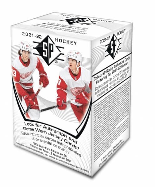 2021-2022 NHL Upper Deck SP Blaster Box - hokejové karty