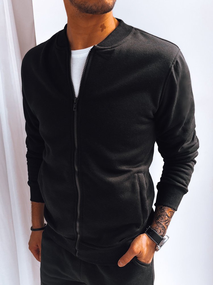 Pánská tepláková souprava zateplená černá Dstreet