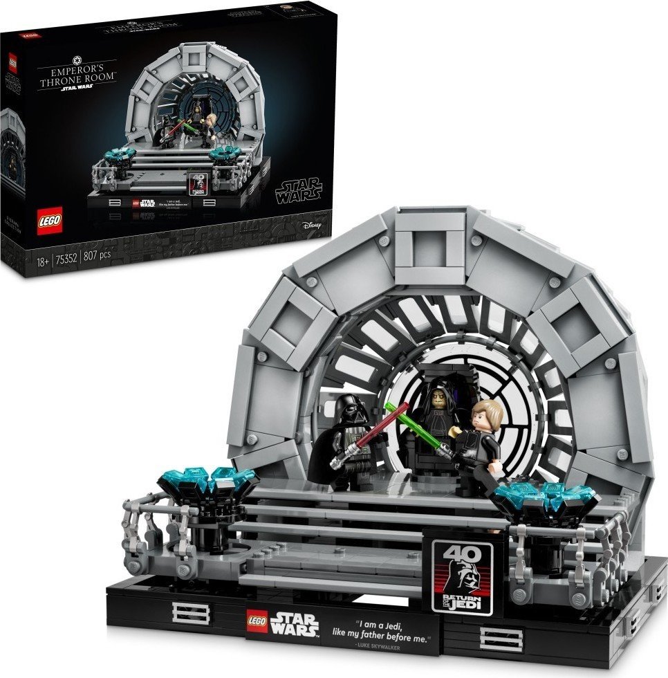 LEGO® Star Wars™ 75352 Císařův trůnní sál – diorama - LEGO® Star Wars™