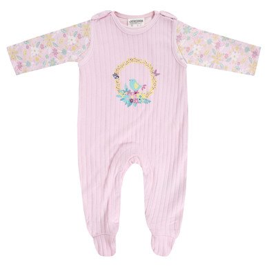 JACKY Romper set BLOSSOM FAIRY růžový vzorovaný