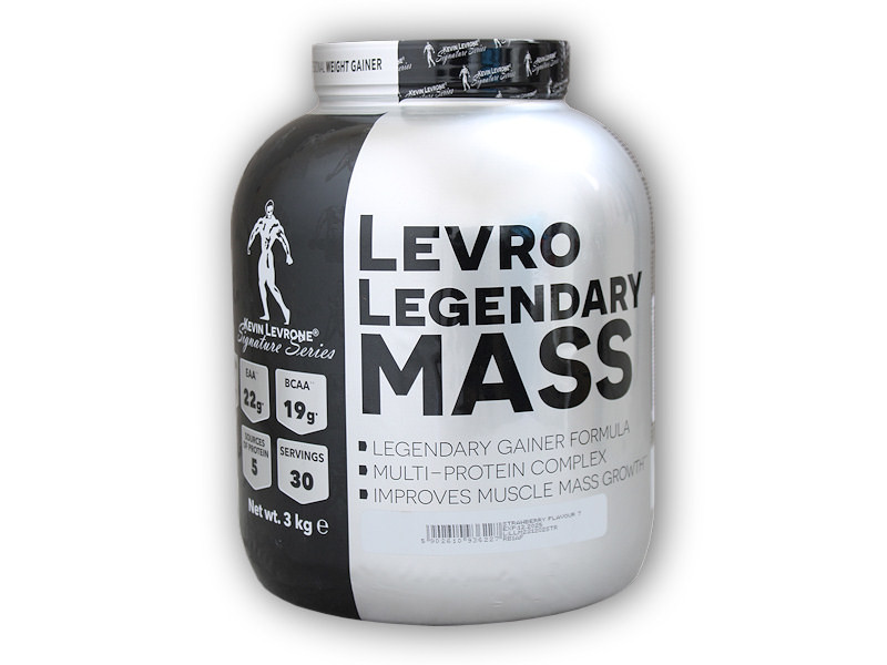 Kevin Levrone Levro Legendary Mass 3000 g Varianta: jahoda