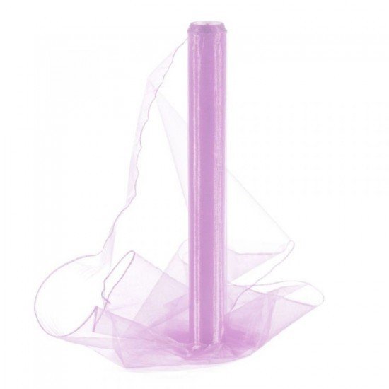 Paper Design Organza 40cm/9m obšitá - levandulová - 242039